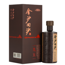 金沙回沙酒 纪年酒1951 酱香型白酒 53度 500ml 单瓶装 纯粮食酱酒