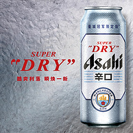 Asahi 朝日 X 曼城冠军限定罐 超爽生啤酒 500mL*12罐
