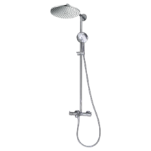 预售、PLUS会员：hansgrohe 汉斯格雅 沄雨 240 淋浴花洒套装