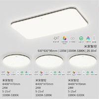 OSRAM 欧司朗 SX025 遥控调光调色LED顶灯具 135瓦客厅灯