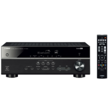 雅马哈（Yamaha）HTR-3072 音响 音箱 家庭影院 5.1声道AV功放机 4K 杜比 DTS 蓝牙 USB 进口 黑色