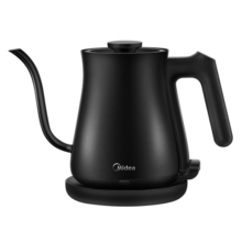 美的（Midea）电水壶热水壶手冲壶咖啡壶茶艺壶电热水壶不锈钢防烫开水壶烧水壶净甜自动智能断电07E301