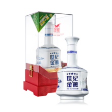 金徽 世纪金徽五星 浓香型白酒 52度 500ml 单瓶装