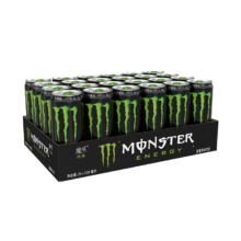 plus会员、首购：可口可乐（Coca-Cola）魔爪 Monster 原味 能量风味饮料 功能饮料 330ml*24罐
