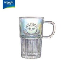 需首单：LOVWISH 乐唯诗 熊猫浮雕光杯420ml