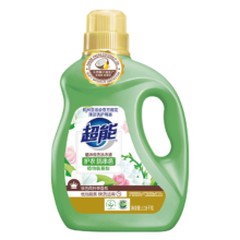 PLUS会员：超能洗衣液 3.38kg 2瓶*2件 赠超能氨基酸洗洁精720g*2瓶