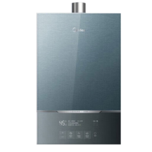 美的（Midea）16升燃气热水器天然气超薄小体积下置风机系列智控水伺服恒温新一代密闭稳燃舱家用热水器Mate系列 16L 增压水伺服升级款JSQ30-MATEpro 下置风机系列