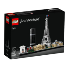 乐高（LEGO）积木玩具 建筑系列 21044 巴黎 12岁+ 生日礼物 收藏摆件