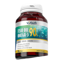 百亿补贴、PLUS会员：Viyouth美国原装进口深海鱼油软胶囊高纯度omega-3含EPA成人中老年人鱼肝油 90%高浓度鱼油 30粒/瓶