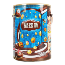 星球杯大桶装1000g巧克力加饼干