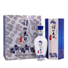 诗仙太白青云瓷 46度浓香型白酒 双重陈藏纯粮酿造 送礼收藏21年灌装老酒 46度 500mL 1瓶