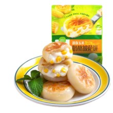 需首购、PLUS会员: 圃美多(Pulmuone) 迷你玉米奶酪甜心饼 400g 8个装