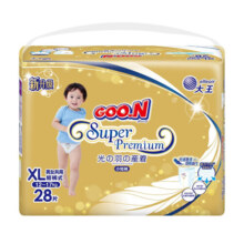 大王（GOO.N） 光羽尿不湿宝宝尿布轻薄透气小短裤 小短裤XL28片(12-17Kg)