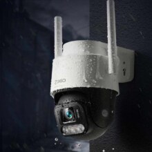 360户外球机 6C 4G版300W室外户外防水监控声光报警2K高清智能全彩夜视监控摄像机