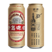 再补券、临期、PLUS会员：青岛啤酒 国潮罐 9.6度 500mL*18听