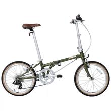 DAHON 大行 20英寸铬钼钢7变速折叠自行车成人男女式学生复古单车D7