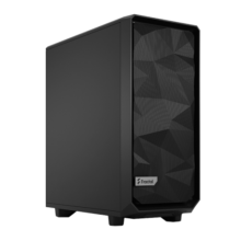 分形工艺（Fractal Design） Meshify 2 Compact电脑机箱 侧透游戏机箱 黑色 侧透（深色钢化玻璃）