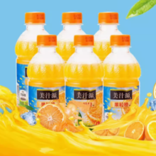 百亿补贴！可口可乐 美汁源果粒橙300ml*12瓶装
