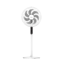 美的（Midea）电风扇家用落地扇轻音低噪节能台地两用摇头七叶大风量摇头风扇俯仰可调广角送风拆卸易清洗电扇 【智能遥控】SAC35BR