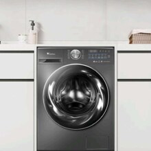 618预售、PLUS会员: 小天鹅 滚筒洗衣机 10公斤 洗烘一体 小钢炮2.0 超薄大筒径 超微净泡水魔方智能投放 1.1洗净比 TD100VP28MAX