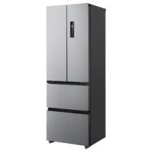 预售、PLUS会员：Midea 美的 M60系列 MR-417WFPE 风冷多门冰箱 400L 银灰