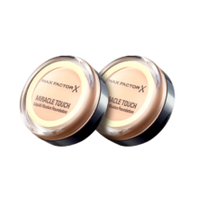 京东百亿补贴、plus会员立减:蜜丝佛陀（MAXFACTOR）送妈妈水漾触感粉底霜双支装裸妆持久不脱妆40号象牙色11.5g*2