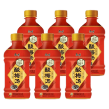 康师傅 茶饮料酸梅汤330ml*6瓶