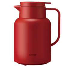 苏泊尔(supor) 保温壶玻璃内胆热水瓶家用高颜值保温水壶大容量1
