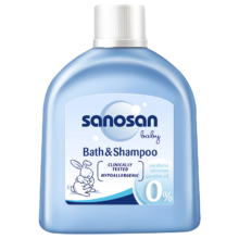 plus会员:哈罗闪（sanosan）婴儿洗发沐浴露二合一 50ml