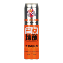 Plus会员：巴荔 原浆啤酒精酿 德式小麦啤酒白啤  720ml*1罐 青岛特产