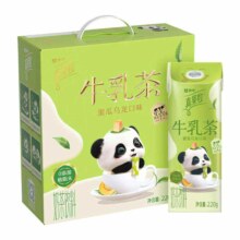 临期品、需首购、plus会员: 蒙牛 真果粒牛乳茶 蜜瓜乌龙口味 220g×10盒