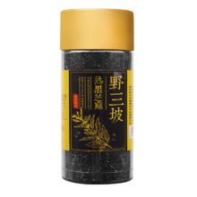 PLUS会员：野三坡 熟黑芝麻200g*1瓶