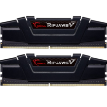 芝奇（G.SKILL）32GB(16Gx2)套装 DDR4 3600频率 台式机内存条(F4-3600C18D-32GVK) Ripjaws V系列/宾利黒