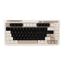 京东PLUS：KZZI 珂芝 K75 lite版 三模客制化键盘 82键 星岩灰 风雨轴 RGB