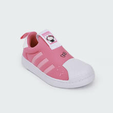 88VIP会员：adidas 阿迪达斯 童鞋Hello Kitty联名小童运动鞋贝壳头三叶草板鞋 IF3558