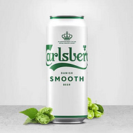 Carlsberg 嘉士伯 醇滑啤酒 500mL*24听