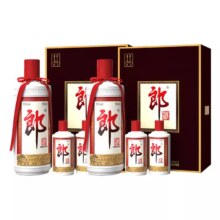 618预售：郎酒 郎牌 子母郎 礼盒 53度 酱香型白酒 700ml*2盒