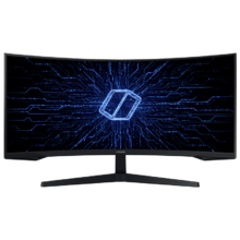 plus会员：三星（SAMSUNG）34英寸 165Hz 2K 1000R曲面 1ms DP1.4接口 HDR10 FreeSync 玄龙骑士 带鱼屏 电竞 显示器 C34G55