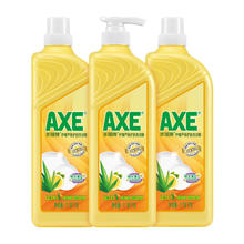 AXE 斧头 牌（AXE）柠檬芦荟护肤洗洁精1.18kg*3瓶 添加芦荟精华倍护双手36.1元
