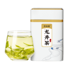 plus会员:君品臻绿茶 杭州钱塘龙井一级100g
