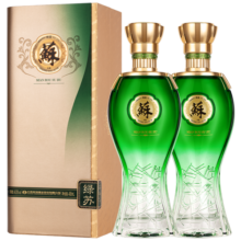 双沟苏酒 绿苏40.8度480mL*2瓶白酒  双沟官方酒厂店铺 40.8度 480mL 2瓶