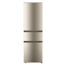 海尔（Haier）小型家用宿舍租房家电双门两门三门小冰箱节能省电深冷速冻直冷迷你两门三门电冰箱 BCD-218STPS【三门/直冷款/微霜】