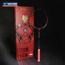 新品发售：VICTOR 威克多 x 漫威钢铁侠 羽毛球拍单拍 球拍礼盒 IRON MAN METALLIC GB