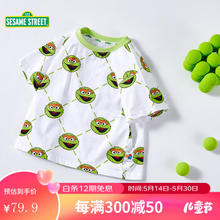 SESAME STREET 芝麻街 儿童短袖 3件