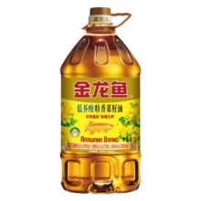 金龙鱼 低芥酸特香菜籽油5L
