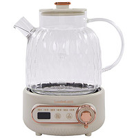20点！LOCK&LOCK EJK3315-1 养生壶 1L 升白色