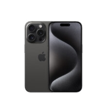 Plus：Apple iPhone 15 Pro (A3104) 支持移动联通电信苹果手机5G 黑色钛金属 256GB（标配90天碎屏险）