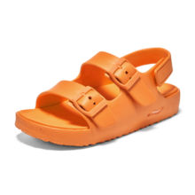 斯凯奇（Skechers）休闲凉鞋女简约露趾凉鞋111597 亮橙色/ORG 39