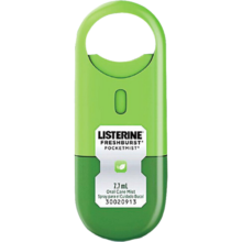 李施德林 (Listerine) 口喷清凉男女便携口腔喷雾清新剂 7.7mL (单只装)