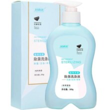 妇炎洁内衣内裤清洗液女祛血渍300g*瓶+100g洗衣液植物本草香型